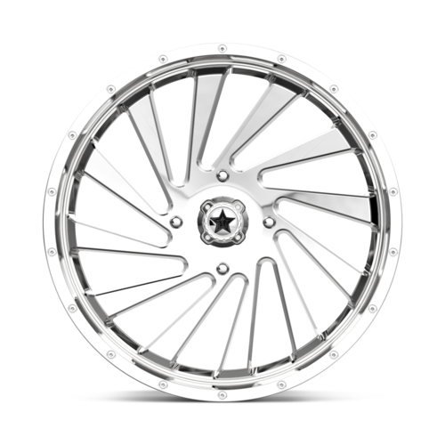 Set of 4: MSA Offroad Wheels M46 Blade Wheel, 20x7.0 +0 Offset 4x110, Chrome - M46-020710C