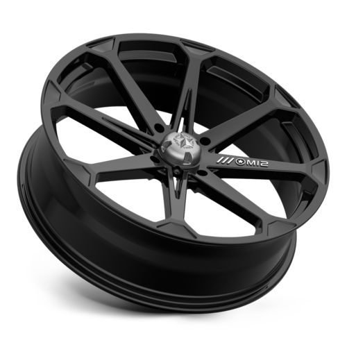 Set of 4: MSA Offroad Wheels M12 Diesel Wheel, 22x7.0 +10 Offset 4x137, Gloss Black - M12-02737