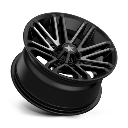Set of 4: MSA Offroad Wheels M40 Rogue Wheel, 14x7.0 +10 Offset 4x137, Satin Black Titanium Tint - M40-04737