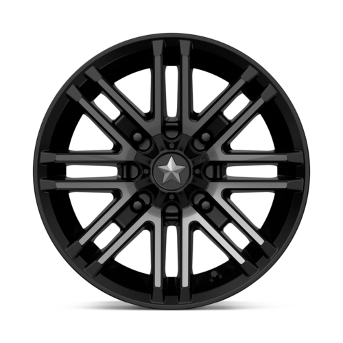 Set of 4: MSA Offroad Wheels M40 Rogue Wheel, 14x7.0 +10 Offset 4x137, Satin Black Titanium Tint - M40-04737