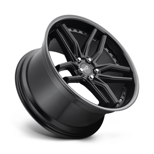 Niche M194 Methos Wheel, 19x9.5 +48 Offset 5x112, Gloss Black Matte Black - M194199543+48