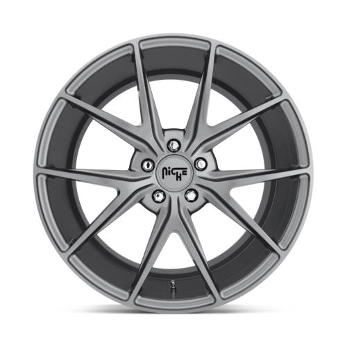 Niche M116 Misano Wheel, 18x9.5 +40 Offset 5x114.3, Matte Gun Metal - M116189565+40