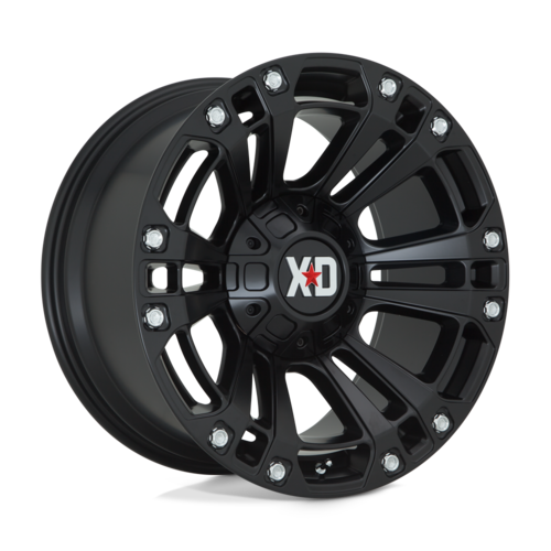 XD Xd851 Monster 3 Wheel, 20x9.0 +18 Offset 8x165.1, Satin Black - XD85129080718