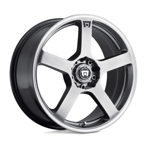 Motegi Mr116 Fs5 Wheel, 17x7.0 +40 Offset 5x108/5x114.3, Dark Silver Machined Flange - MR11677001440