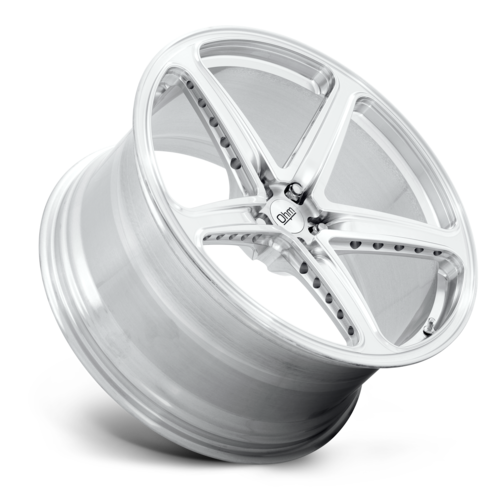 OHM Amp Wheel, 22x10.5 +30 Offset 5x120, Silver Machined - 2205AMP305120S64