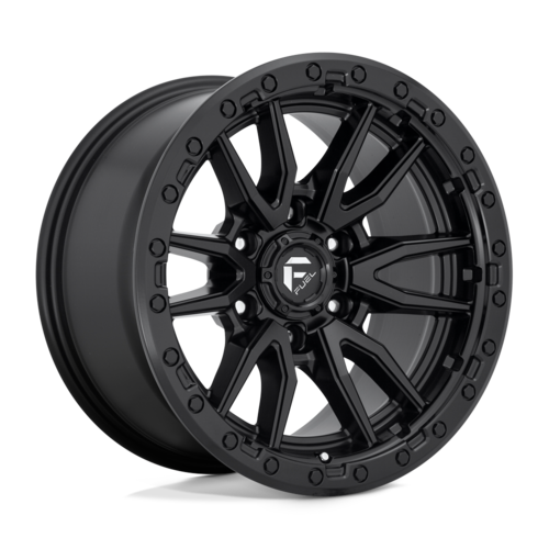 Fuel D679 Rebel Wheel, 20x9.0 +1 Offset 6x139.7, Matte Black - D67920908450