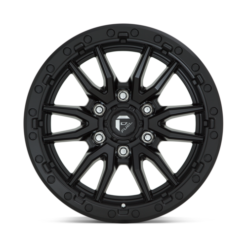 Fuel D679 Rebel Wheel, 20x9.0 +1 Offset 6x139.7, Matte Black - D67920908450