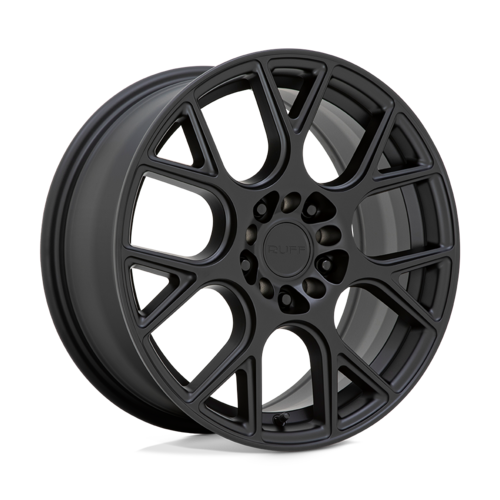 Ruff Drift Wheel, 18x8.0 +38 Offset 5x108/5x114.3, Matte Black - 1880RDD385D84M72