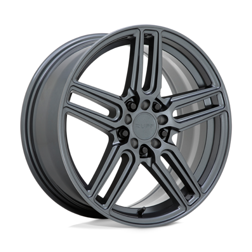 Ruff Nitro Wheel, 18x8.0 +38 Offset 5x112/5x120, Gloss Gunmetal - 1880RDN385D20G76