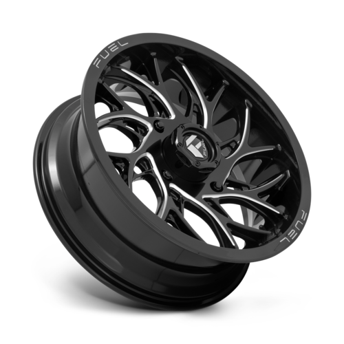 Fuel D741 Runner Wheel, 18x7.0 +13 Offset 4x156, Gloss Black Milled - D7411870A544