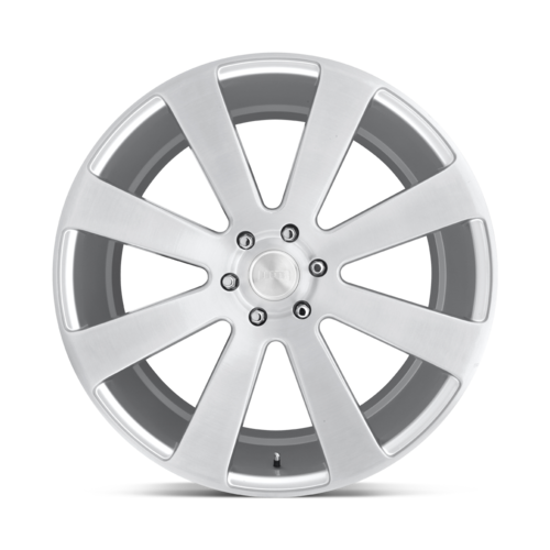 DUB S213 8 Ball Wheel, 24x10.0 +20 Offset 6x139.7, Gloss Silver Brushed - S213240077+20