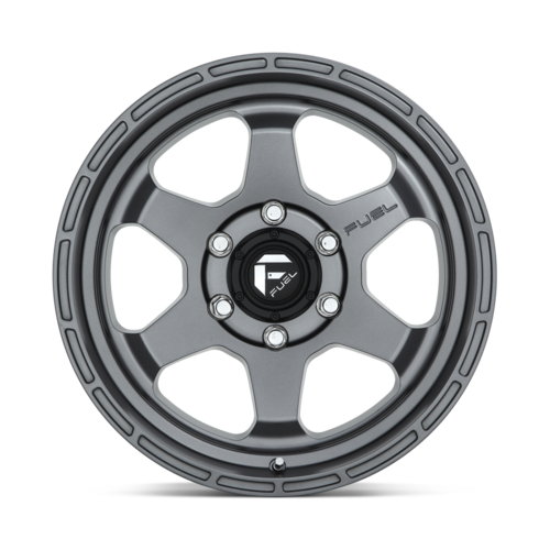 Fuel D665 Shok Wheel, 17x9.0 -12 Offset 6x135, Matte Gun Metal - D66517908945