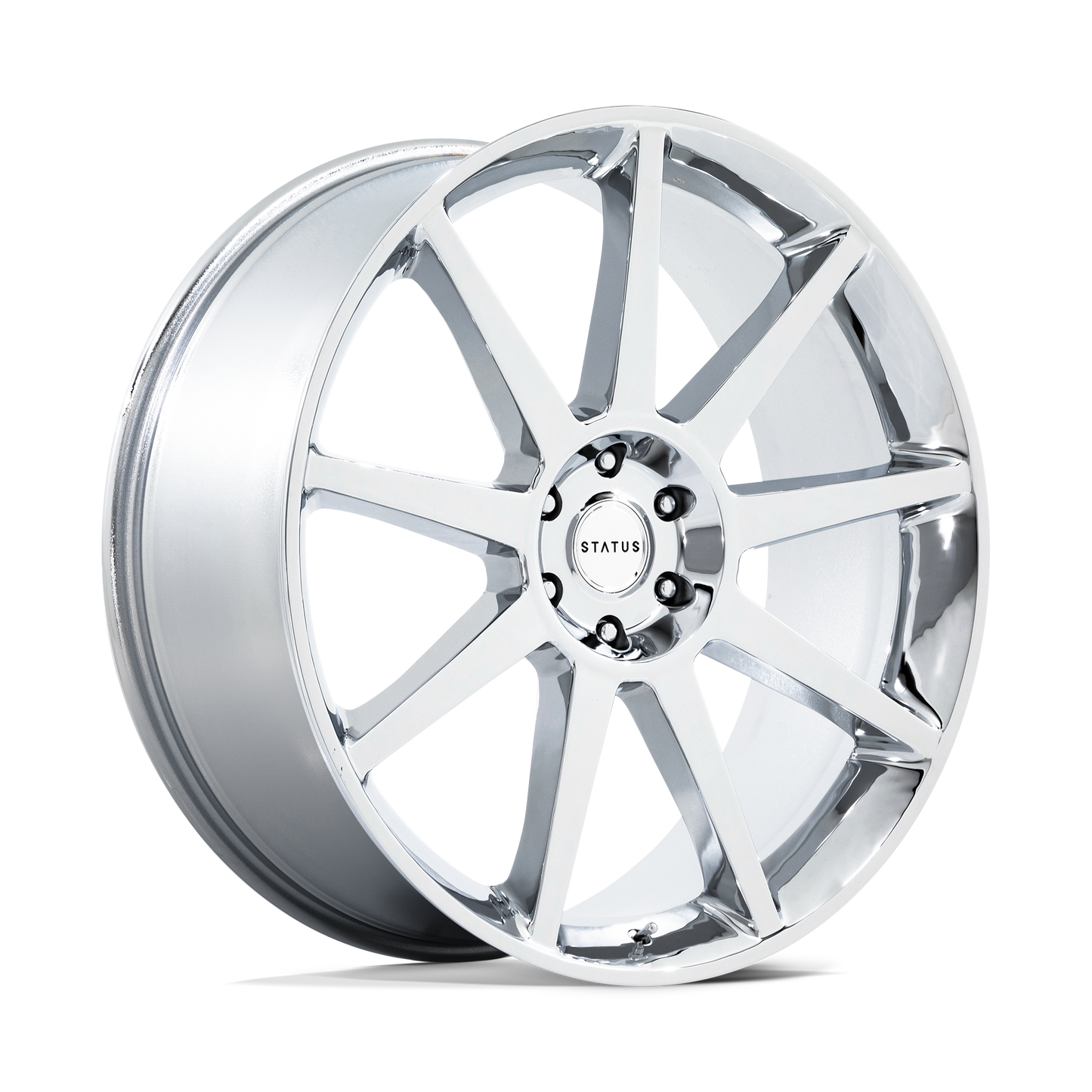 Status Mammoth Wheel, 26x10.0 +30 Offset 6x135, Chrome - ST002PX26106330
