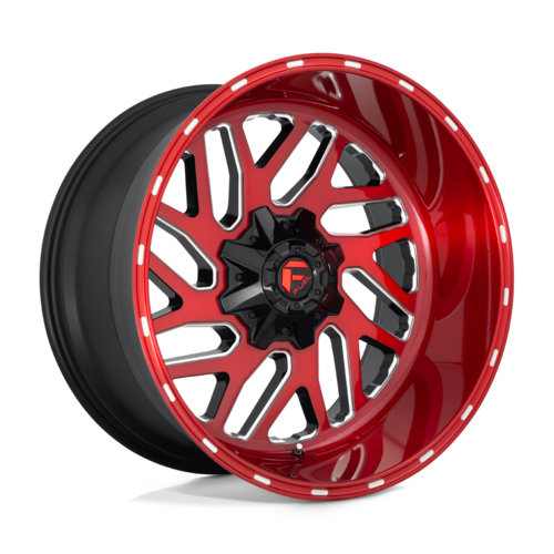 XD XD865 Phoenix Candy Red Milled with Black Lip 20x10 -18mm 6x135