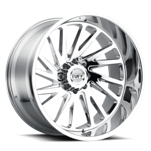 Set of 4: Tuff T2 A Wheel, 20x12.0 -45 Offset 8x170, Chrome - 2012T2A-58170C25R
