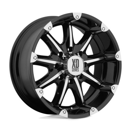 XD Xd779 Badlands Wheel, 20x9.0 -12 Offset 6x135, Gloss Black Machined - XD77929063312N