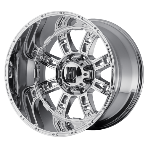 XD Xd809 Riot Wheel, 20x10.0 -24 Offset 5x150, Chrome - XD80921058224N