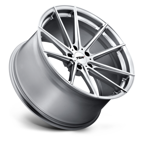 TSW Bathurst Wheel, 19x10.5 5x120, Silver W/ Mirror Cut Face - 1905BAT275120S76