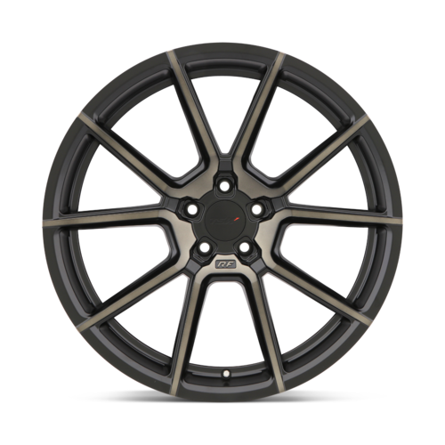 TSW Chrono Wheel, 17x8.0 +35 Offset 5x120, Matte Black W/ Machine Face & Dark Tint - 1780CRN355120M76