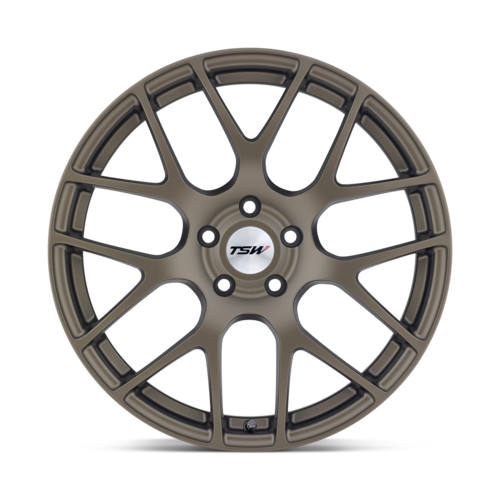 TSW Nurburgring Wheel, 18x8.0 5x108, Matte Bronze - 1880NUR405108Z72