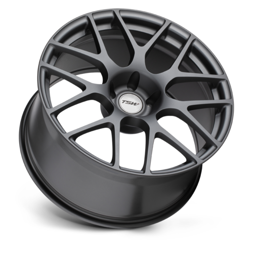 TSW Nurburgring Wheel, 19x10.5 5x120, Matte Gunmetal - 1905NUR275120G76