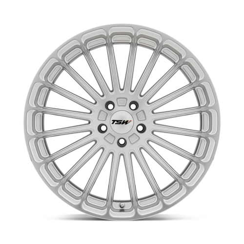 TSW Turbina Wheel, 22x9.5 +20 Offset 5x114.3, Titanium Silver W/ Mirror Cut Face - 2295TUR205114S76