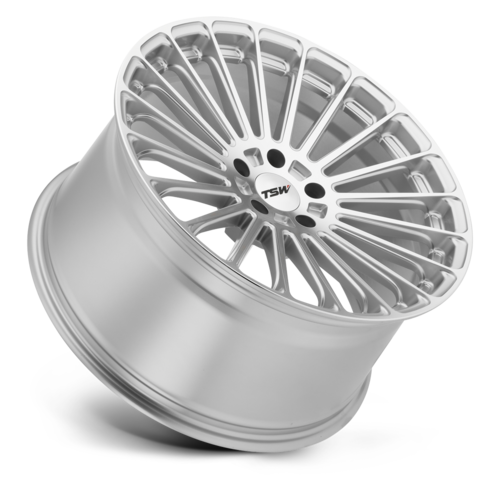 TSW Turbina Wheel, 22x9.5 +20 Offset 5x114.3, Titanium Silver W/ Mirror Cut Face - 2295TUR205114S76