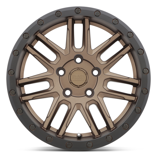 Black Rhino Arches Wheel, 18x8.0 +30 Offset 5x127, Bronze W/ Black Ring - 1880ACH305127Z71