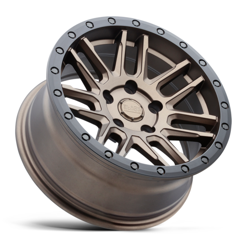 Black Rhino Arches Wheel, 18x8.0 +30 Offset 5x127, Bronze W/ Black Ring - 1880ACH305127Z71