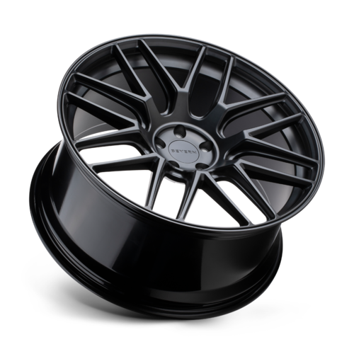 Set of 4: Beyern Autobahn Wheel, 22x10.5 +38 Offset 5x112, Matte Black - 2205ATB385112M66