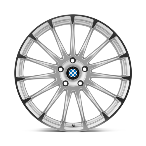 Set of 4: Beyern Aviatic Wheel, 19x9.5 +25 Offset 5x120, Silver W/ Mirror Cut Face - 1995BYA255120S74