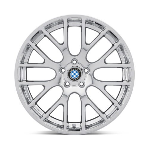 Set of 4: Beyern Spartan Wheel, 17x8.0 +15 Offset 5x120, Chrome - 1780BYS155120C72