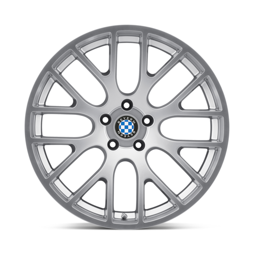 Set of 4: Beyern Spartan Wheel, 19x8.5 +15 Offset 5x120, Hyper Silver - 1985BYS155120S72