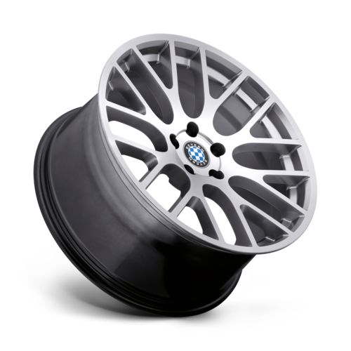 Set of 4: Beyern Spartan Wheel, 20x9.0 +32 Offset 5x120, Hyper Silver - 2090BYS325120S72