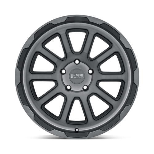 Black Rhino Chase Wheel, 18x9.5 +0 Offset 5x139.7, Brushed Gunmetal - 1895CHS005140G78