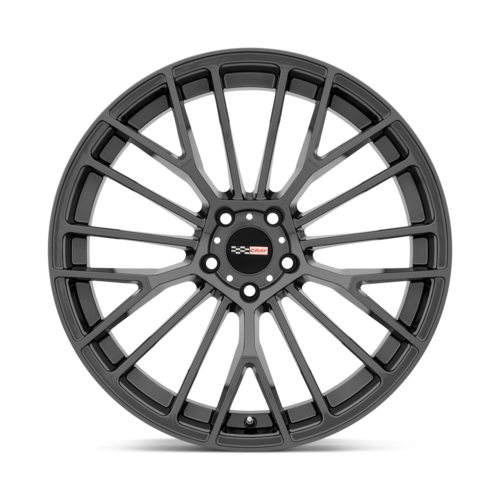 Set of 4: Cray Astoria Wheel, 19x9.5 +56 Offset 5x120.65, High Gloss Gunmetal - 1995CRT565121G70