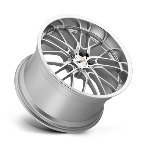 Set of 4: Cray Eagle Wheel, 19x9.0 +50 Offset 5x120.65, Silver W/ Mirror Cut Face & Lip - 1990CRE505121S70