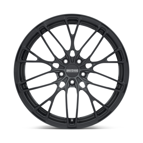 Set of 4: Cray Falcon Wheel, 20x10.5 +65 Offset 5x120.65, Matte Black - 2005FCN655121B70