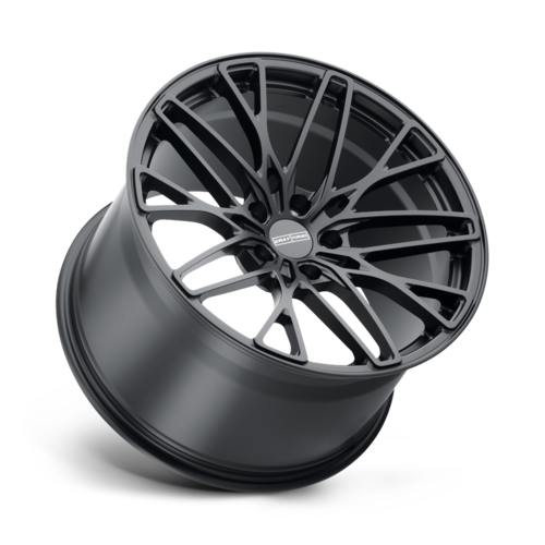 Set of 4: Cray Falcon Wheel, 20x12.5 +47 Offset 5x120.65, Matte Black - 2012FCN475121B70