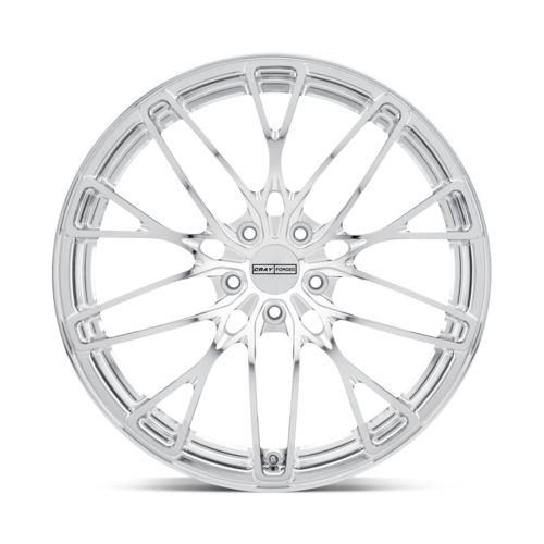 Set of 4: Cray Falcon Wheel, 20x12.0 +47 Offset 5x120.65, Full Polish - 2012FCN475121S70