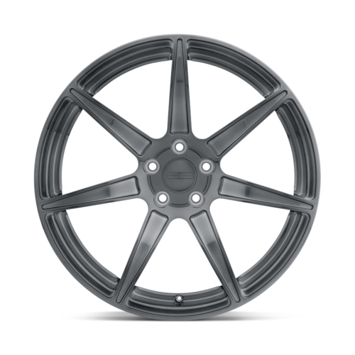 Set of 4: Cray Isurus Wheel, 20x12.0 +47 Offset 5x120.65, Brushed Gunmetal - 2012URU475121G70