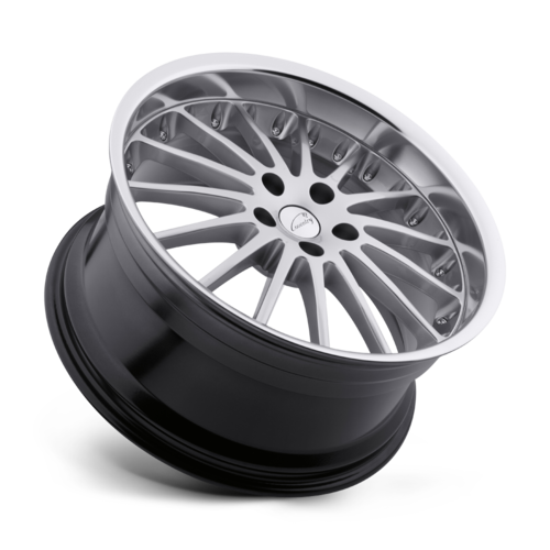 Coventry Whitley Wheel, 18x9.5 +63 Offset 5x108, Hyper Silver W/ Mirror Cut Lip - 1895COW255108S63