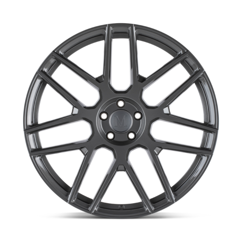Mandrus Miglia Wheel, 22x10.0 +46 Offset 5x112, Gloss Gunmetal Rf - 2210MGL465112G66