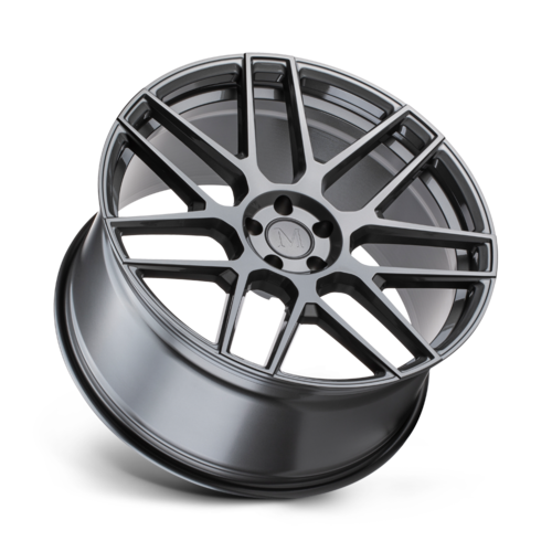 Mandrus Miglia Wheel, 22x10.0 +46 Offset 5x112, Gloss Gunmetal Rf - 2210MGL465112G66