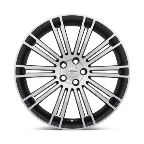 RedBourne Manor Wheel, 20x9.5 +32 Offset 5x120, Matte Black W/ Matte Machined Face - 2095RMR325120M72