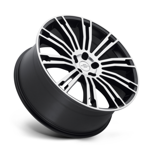 RedBourne Manor Wheel, 20x9.5 +32 Offset 5x120, Matte Black W/ Matte Machined Face - 2095RMR325120M72
