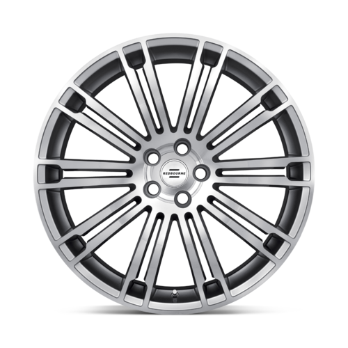 RedBourne Manor Wheel, 20x9.5 +32 Offset 5x120, Silver W/ Mirror Cut Face - 2095RMR325120S72