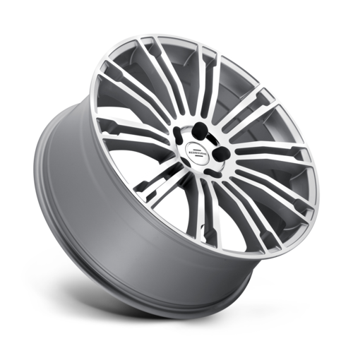 RedBourne Manor Wheel, 20x9.5 +32 Offset 5x120, Silver W/ Mirror Cut Face - 2095RMR325120S72