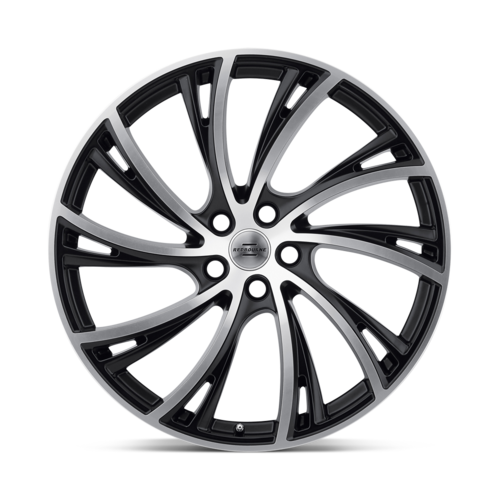 RedBourne Noble Wheel, 22x10.0 +37 Offset 5x120, Matte Black W/ Matte Machined Face - 2210RDB375120F72L