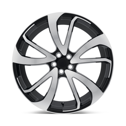 RedBourne Vincent Wheel, 24x10.0 +35 Offset 5x120, Gloss Black W/ Mirror Cut Face Directional - 2410VCT355120F72L